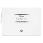 First Day Of School Card (Back Horizontal)