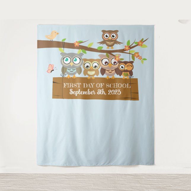 First day of School photobooth backdrop (Front)