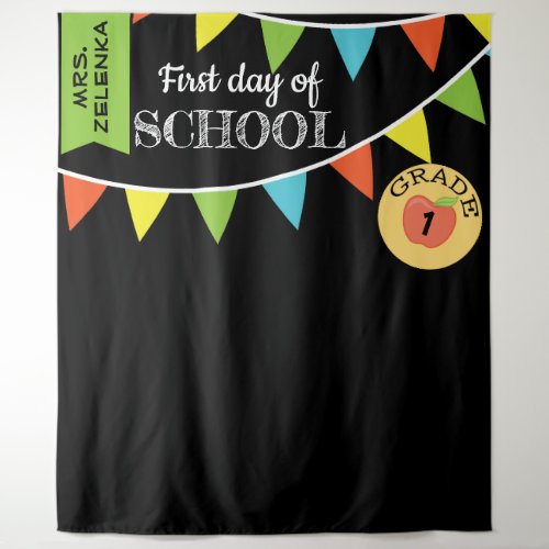 First day of school photobooth backdrop