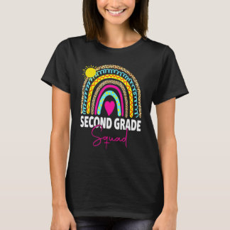 First Day Of School Second Grade Squad Team Teache T-Shirt