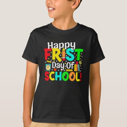 First Day of School Shirt _ Happy First Day 