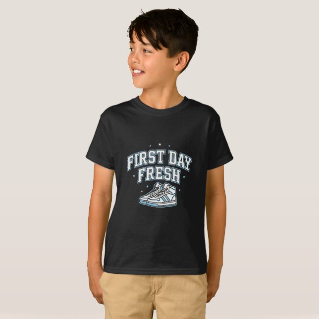First Day of School Shirt - School Drip Tee (Front Full)