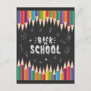 First Day Of School Shirt, Welcome Back To School Postcard
