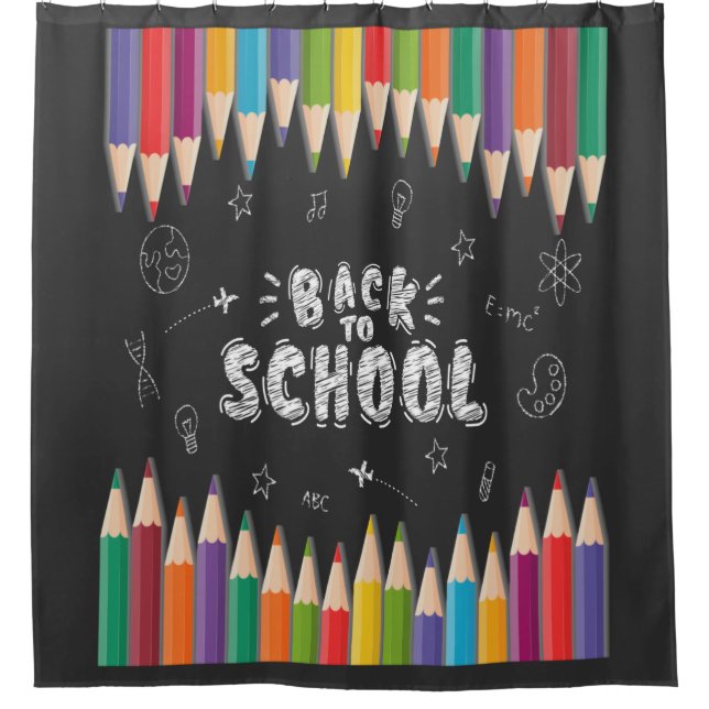 First Day Of School Shirt, Welcome Back To School Shower Curtain (Front)
