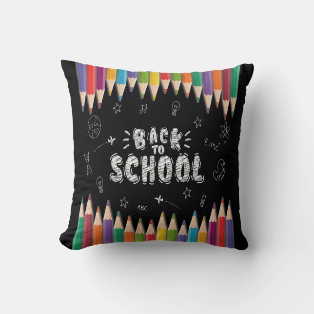  First Day Of School Shirt, Welcome Back To School Throw Pillow (Front)
