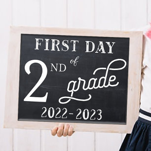 First Day of School Sign