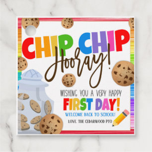 First Day Of School Teacher Cookie Tags