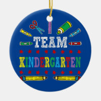 First Day Of School Team Kindergarten Teacher And