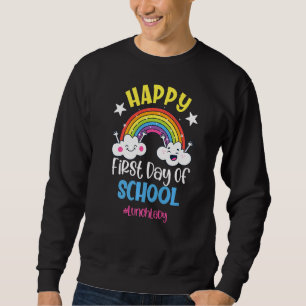 First Day Of School Team Lunch Lady Squad Back To  Sweatshirt