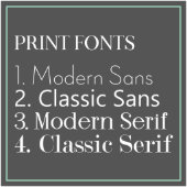 First Day, Yes Day, Best Day, Gold Foil Print (Print Fonts)