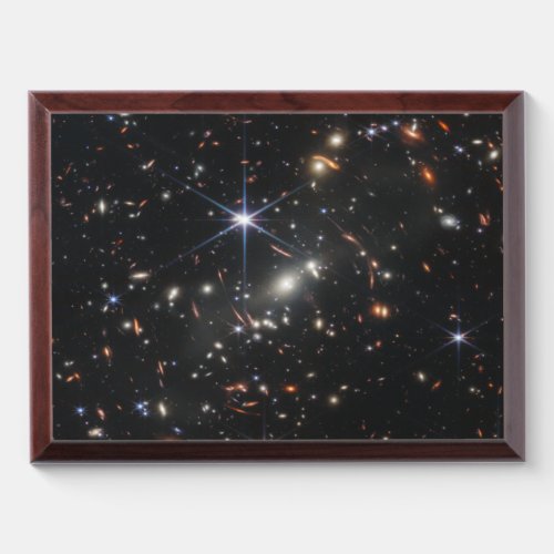 First Deep Field of Universe from James webb Award Plaque