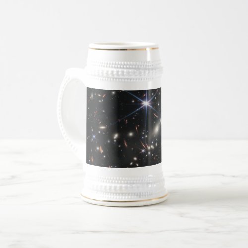 First Deep Field of Universe from James webb Beer Stein