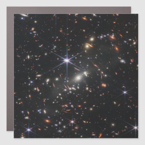 First Deep Field of Universe from James webb Car Magnet