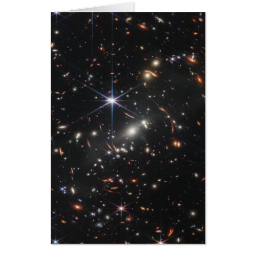 First Deep Field of Universe from James webb Card