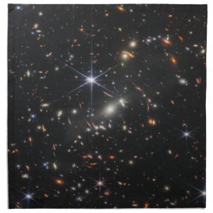 First Deep Field of Universe from James webb Cloth Napkin