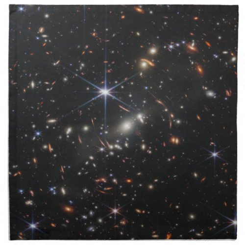 First Deep Field of Universe from James webb Cloth Napkin
