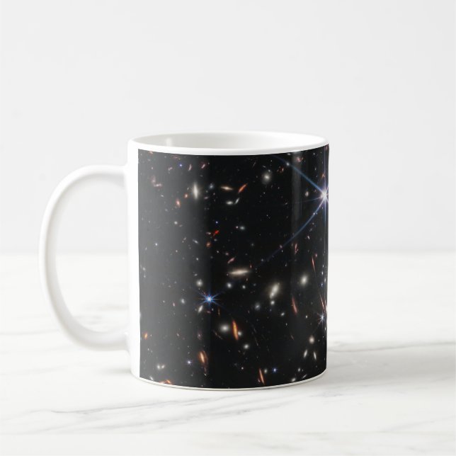 First Deep Field of Universe from James webb Coffee Mug (Left)