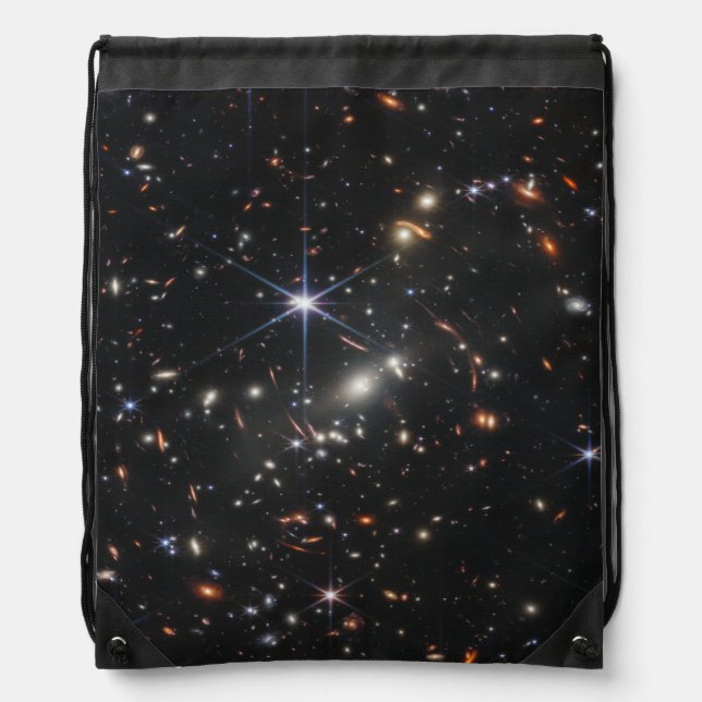 First Deep Field of Universe from James webb Drawstring Bag (Front)