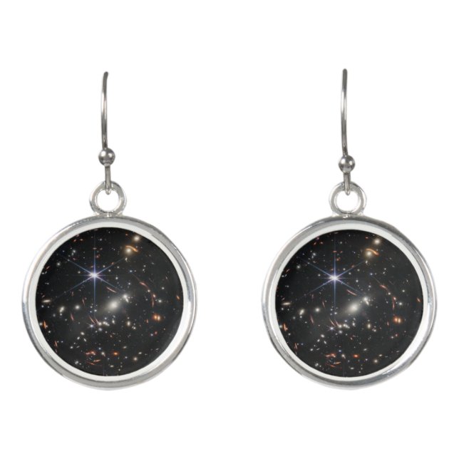 First Deep Field of Universe from James webb Earrings (Front)