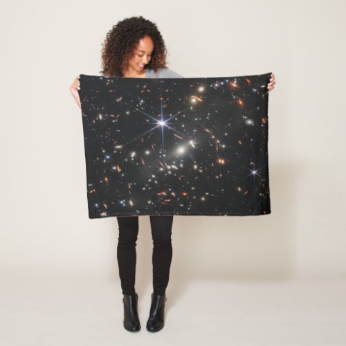 First Deep Field of Universe from James webb Fleece Blanket