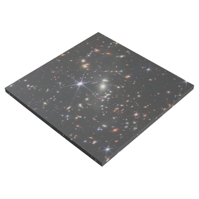 First Deep Field of Universe from James webb Gallery Wrap (3/4)