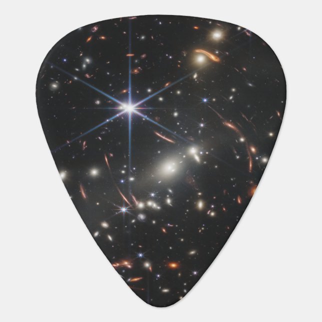 First Deep Field of Universe from James webb Guitar Pick (Front)