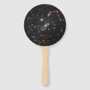 First Deep Field of Universe from James webb Hand Fan
