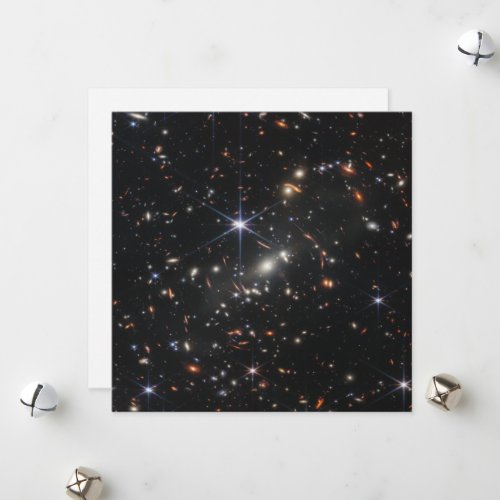 First Deep Field of Universe from James webb Holiday Card