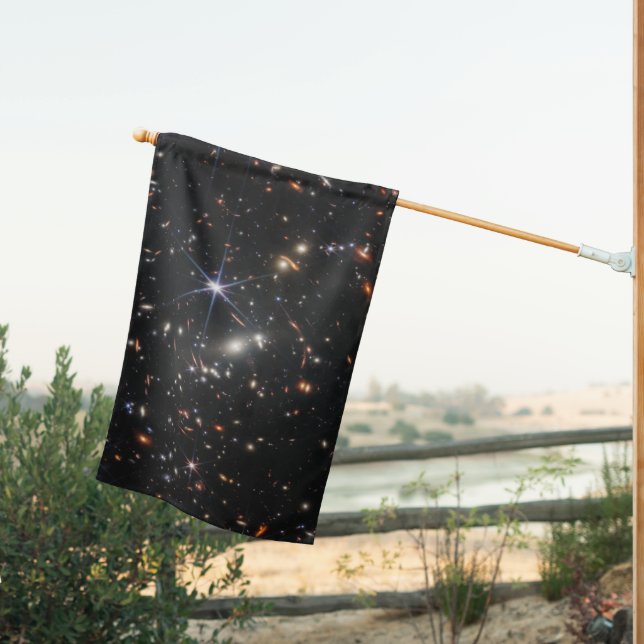 First Deep Field of Universe from James webb House Flag (Insitu (Back))