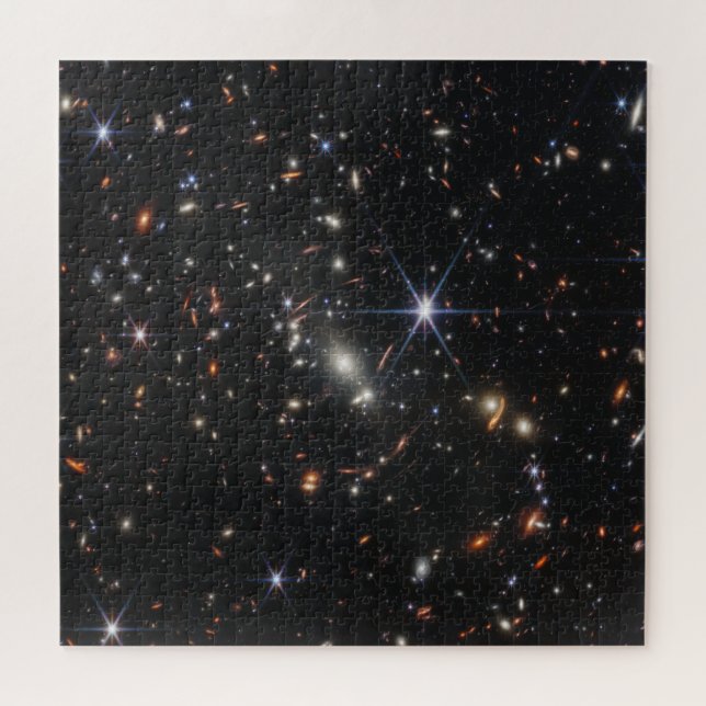 First Deep Field of Universe from James webb Jigsaw Puzzle (Horizontal)
