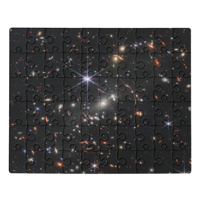 First Deep Field of Universe from James webb Jigsaw Puzzle (Puzzle Horizontal)