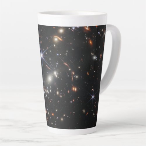 First Deep Field of Universe from James webb Latte Mug