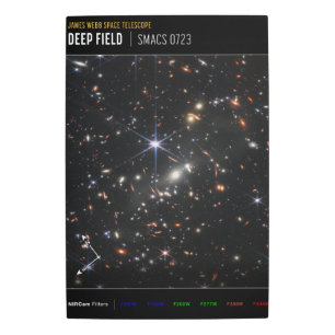 First Deep Field of Universe from James webb Metal Print