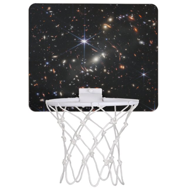 First Deep Field of Universe from James webb Mini Basketball Hoop (Front)