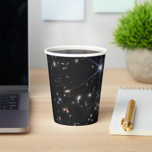 First Deep Field of Universe from James webb Paper Cups
