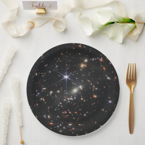 First Deep Field of Universe from James webb Paper Plates