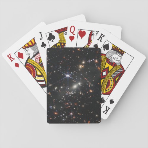 First Deep Field of Universe from James webb Playing Cards