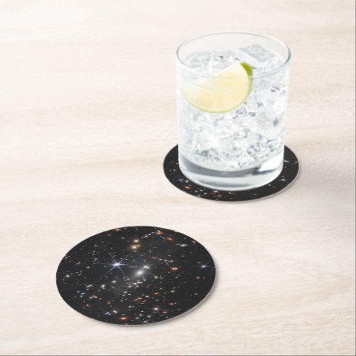 First Deep Field of Universe from James webb Round Paper Coaster