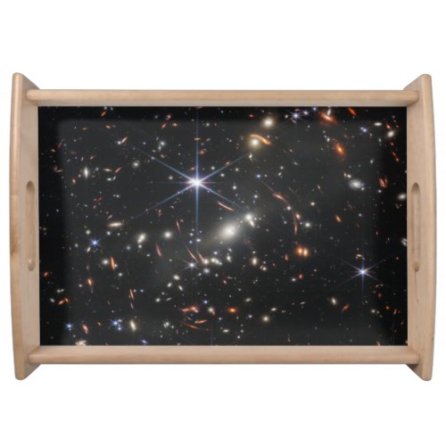 First Deep Field of Universe from James webb Serving Tray