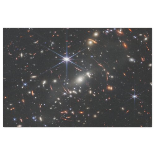 First Deep Field of Universe from James webb Tissue Paper