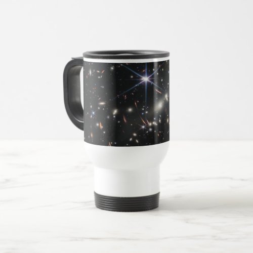 First Deep Field of Universe from James webb Travel Mug
