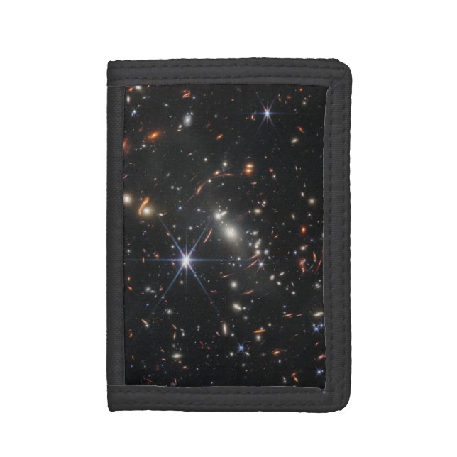 First Deep Field of Universe from James webb Trifold Wallet (Front Vertical)