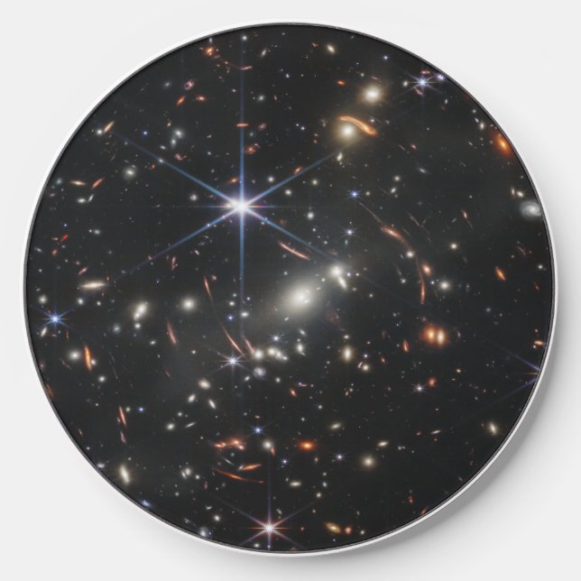 First Deep Field of Universe from James webb Wireless Charger (Front)