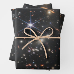 First Deep Field of Universe from James webb Wrapping Paper Sheets