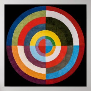 First Disc   Robert Delaunay   Poster