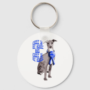 First Dog Italian Greyhound Keychain