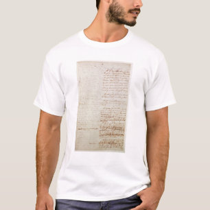 First draft of the Constitution of the U.S. T-Shirt