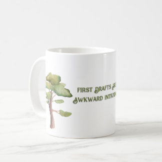 First Drafts Coffee Mug For Writers