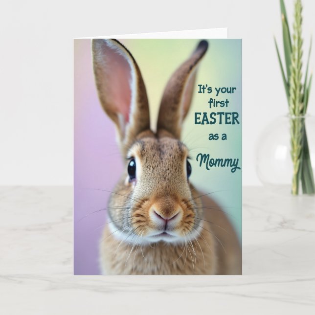 First Easter As A Mommy Card (Front)