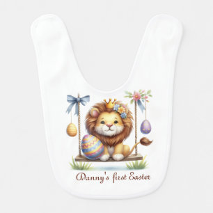 First Easter Boy Baby Bib